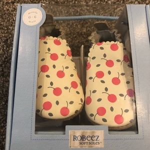 Robeez Cherry Pie Soft Sole Shoes